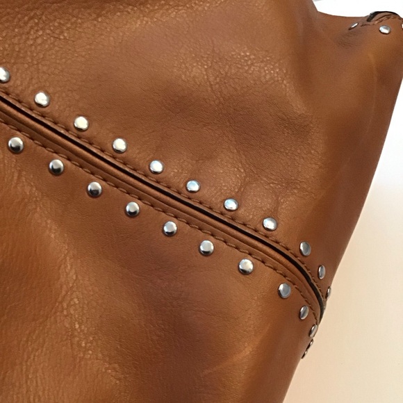 MICHAEL KORS, Uptown Astor Studded Large Tote Chain Shoulder Strap Satchel. - Picture 11 of 16